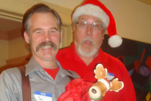 Danny and Joe at 2013 holiday party