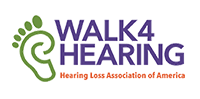 Walk4hearing logo