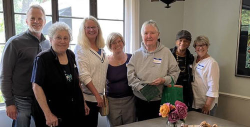 Attendees at the first Los Angeles chapter HOPE meeting