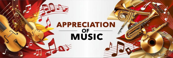 Music appreciation banner