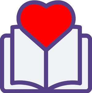 Story icon with a heart