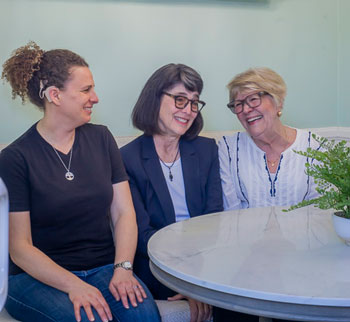 Jamie, Alison, and Georgia