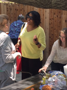 Wendi leading the conversation