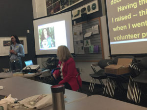 Melissa Billingsley from Canines Companions for Independence introducing herself