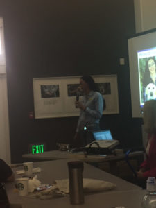 Melissa Billingsley providing an overview