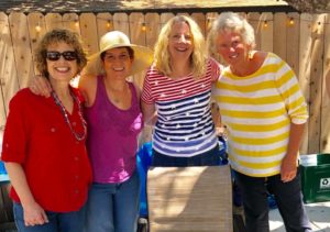 Some of the gang. Very colorful!