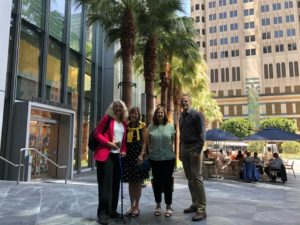 Heather, Barbara, Florence and Tim.
