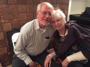 Our wonderful couple Judy and Clay.