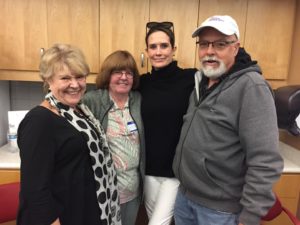 Some of the gang enjoying the meeting