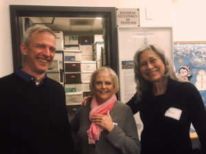 Plenty of Q&A and thanks after his presentation.