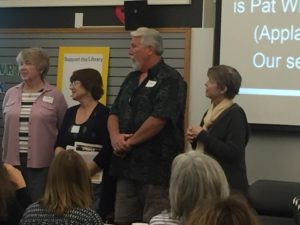 Four of our founding members - Pat, Alicia, Danny, and Kat.