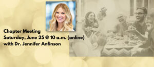 Los Angeles Chapter meeting June 25