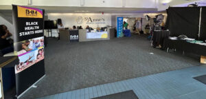 Discovering and learning at Black Health Matters Health Summit and Expo at the St. Anne's Family Services.
