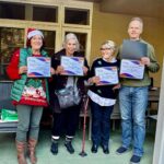 Outstanding chapter members - Teri, Kate, Georgia, and Tim