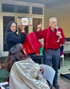 Showcasing a White Elephant present
