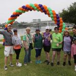 Having a great time at the Walk!