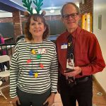 Teri and Herb posing