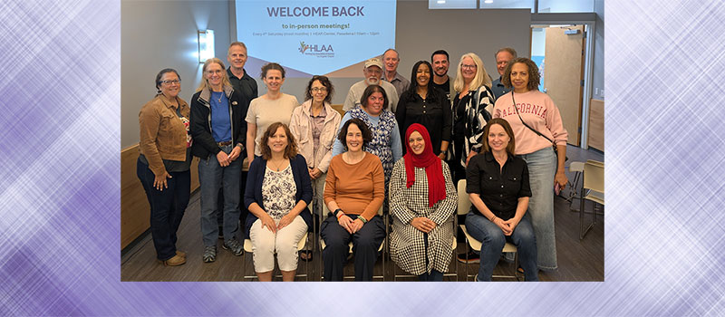 Group picture from the HLAA Los Angeles chapter meeting