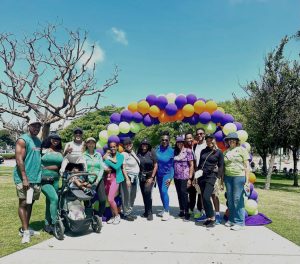 Group picture of walk participants